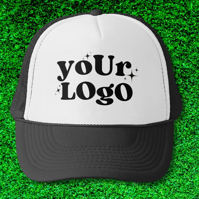 Minimalist Custom Professional Company Brand Logo  Trucker Hat (Creator Uploaded)