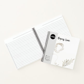 Minimalist Customisation: Black and White  Notebook
