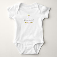 Minimalist Customised Orthodox Christian Baptism