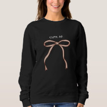 Minimalist Cute AF Pink Coquette Ribbon Bow