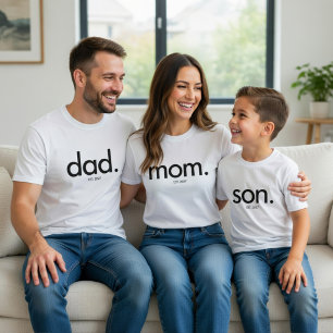 Minimalist Dad T-Shirt   dad. Shirt Modern