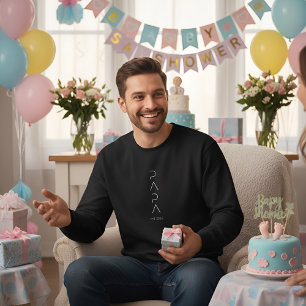 Minimalist Dad to Be Shirt   Modern New Father2026