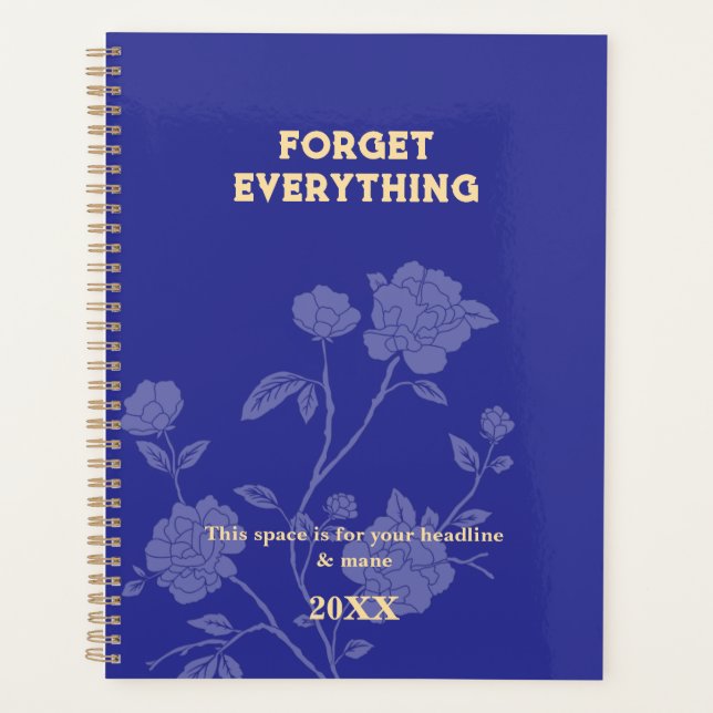 Minimalist Daily Planner – Elegant & Funny  (Front)