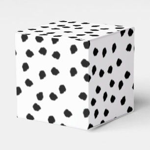 Minimalist Dalmatian Spots Simple Modern Cute Favour Box