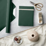Minimalist dark Green  Pine Wrapping Paper Sheets<br><div class="desc">Add a touch of nature-inspired elegance to your gifts with our Minimalist Dark Green Pine Wrapping Paper Sheets. Perfect for any occasion, this wrapping paper features a rich, dark green pine colour that adds a sophisticated and timeless look to your presents. Ideal for the holiday season or any event that...</div>