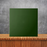 Minimalist  Dark Green Plain Solid Colour #143601 Ceramic Tile<br><div class="desc">Minimalist  Dark Green Plain Solid Colour #143601</div>
