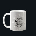 Minimalist Daughter Birthday Lettering Coffee Mug<br><div class="desc">This minimalist birthday design is created for a daughter and can also be used for a granddaughter, niece, or anyone who is like a daughter, making it suitable for gifting from parents, grandparents, aunts, uncles, or anyone celebrating a daughter-like bond. The design features clean calligraphy, refined typography, and simple, well-balanced...</div>