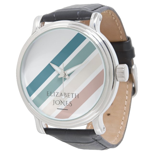 Minimalist design in pastel colours watch (Angled)