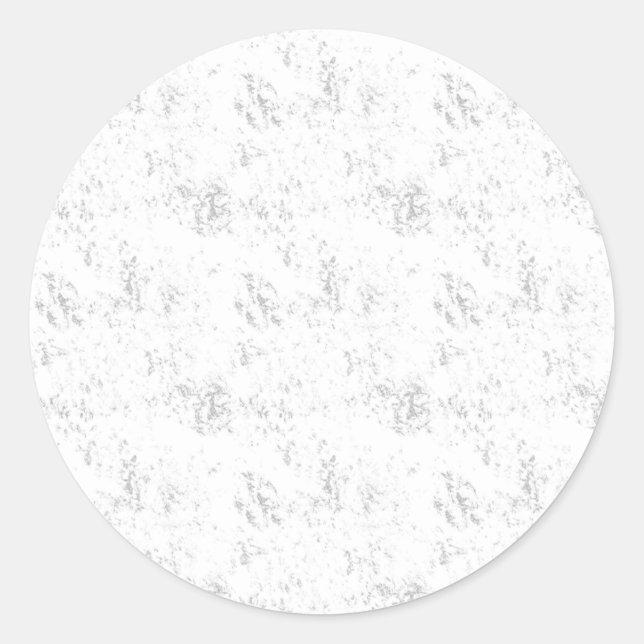 Minimalist Distressed Academic Texture Classic Round Sticker (Front)