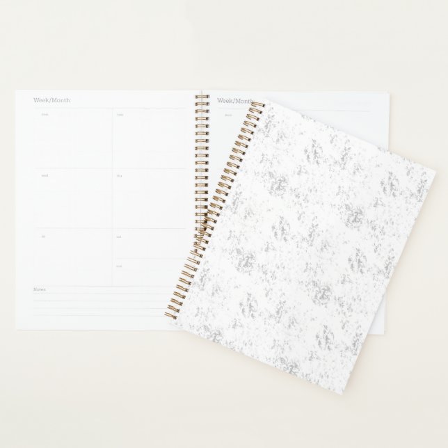 Minimalist Distressed Academic Texture Planner (Display)
