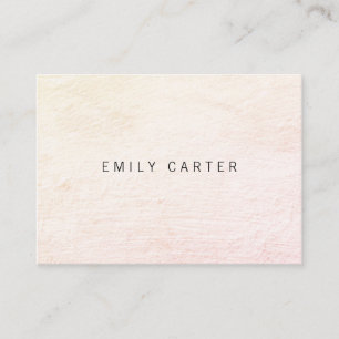 Minimalist Distressed Business Card