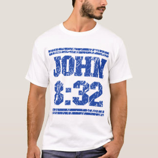 Minimalist Distressed Christian Bible Verse Tee