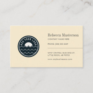 Minimalist DIY Corporate Business Logo Card