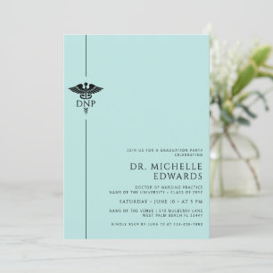 Minimalist DNP Doctor of Nursing Practice Graduate Invitation