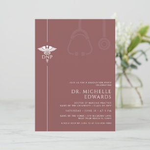 Minimalist DNP Doctor of Nursing Practice Graduate Invitation