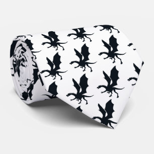 Minimalist Dragon Power Tie