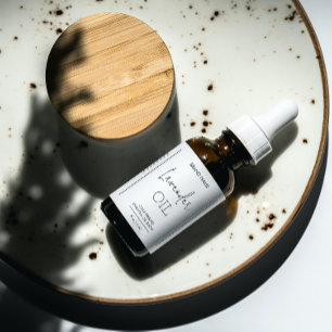 Minimalist Dropper Bottle Product Labels