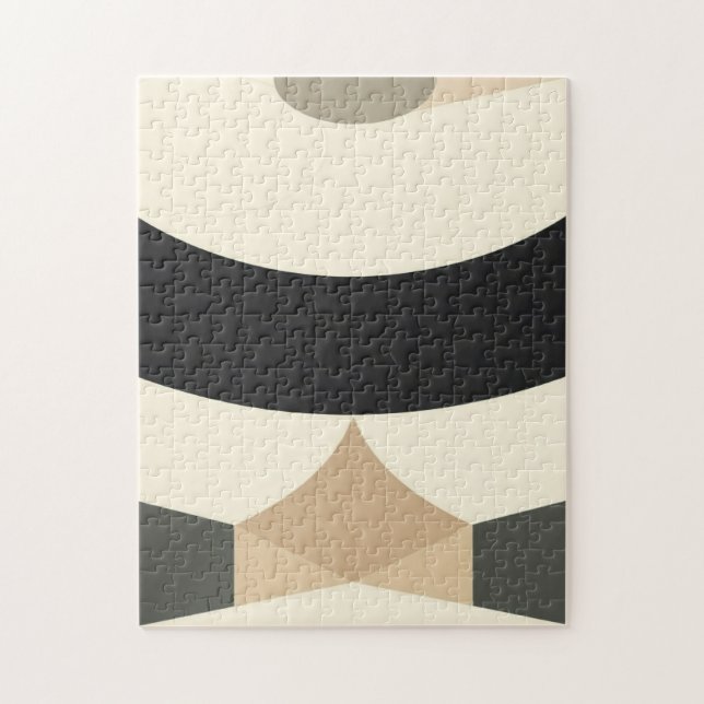 Minimalist Earth Geometry Journal –puzzles Jigsaw Puzzle (Vertical)