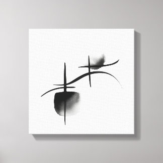Minimalist Echoes | Premium Wrapped Canvas