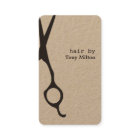 Minimalist Elegant Black White Hair Stylist