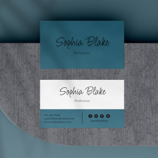 Minimalist Elegant Boho - Custom Professional Business Card