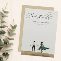 Minimalist Elegant Calligraphy Script Photo