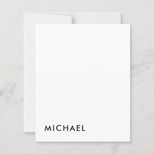 Minimalist Elegant Classical Professional Simple