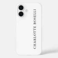 Minimalist Elegant Classical Professional Simple