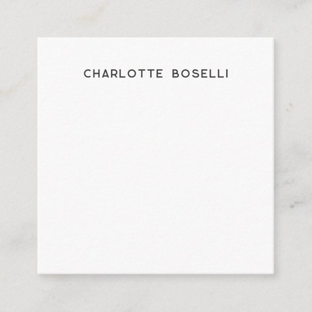 Minimalist Elegant Classical Professional Simple Enclosure Card (Front)
