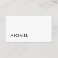 Minimalist Elegant Classical Professional Simple