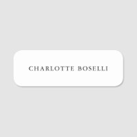 Minimalist Elegant Classical Professional Simple