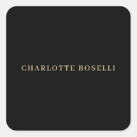 Minimalist Elegant Classical Professional Simple