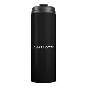 Minimalist Elegant Classical Professional Simple Thermal Tumbler