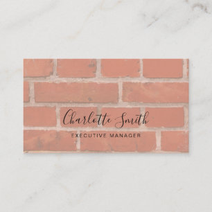 Minimalist Elegant Classical Professional Wall Business Card