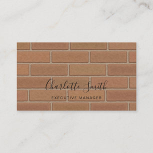 Minimalist Elegant Classical Professional Wall Business Card