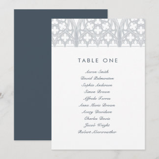 Minimalist Elegant Gothic Classic Wedding Seating
