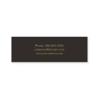 Minimalist Elegant Hair Stylist Business Card
