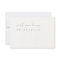Minimalist Elegant Ivory Bridesmaid Proposal Card
