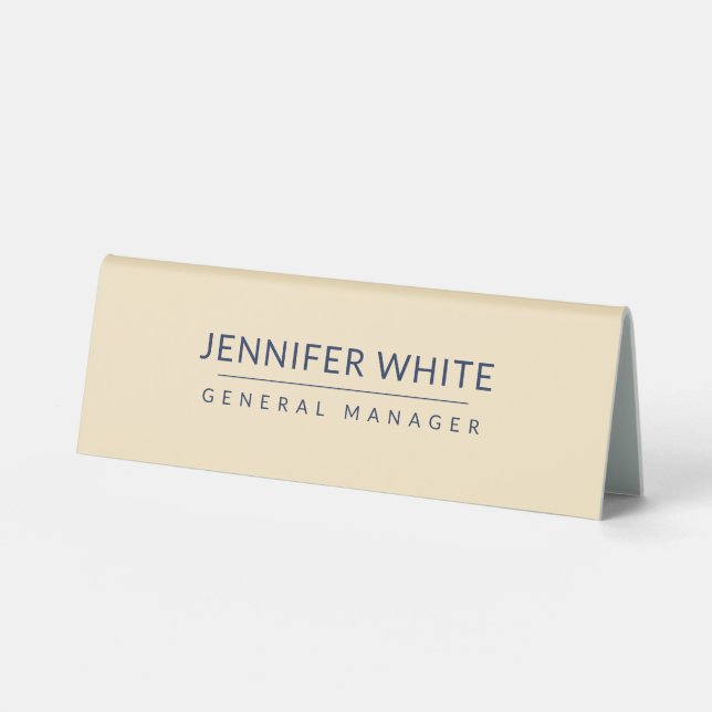 Minimalist Elegant Modern Plain (Front)