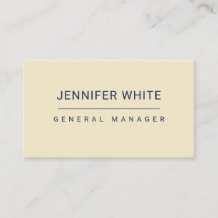 Minimalist Elegant Modern Plain Enclosure Card