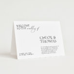 Minimalist Elegant Modern Wedding Ceremony Program<br><div class="desc">Introduce your guests to your wedding ceremony in style with this Minimalist Elegant Modern Wedding Ceremony Program. The program features a clean, white design with elegant calligraphy font for a timeless and sophisticated look. The simple design allows the focus to be on the meaningful words and moments of your special...</div>