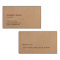 Minimalist Elegant PRINTED Kraft Paper Consultant