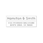 Minimalist Elegant Professional Return Address