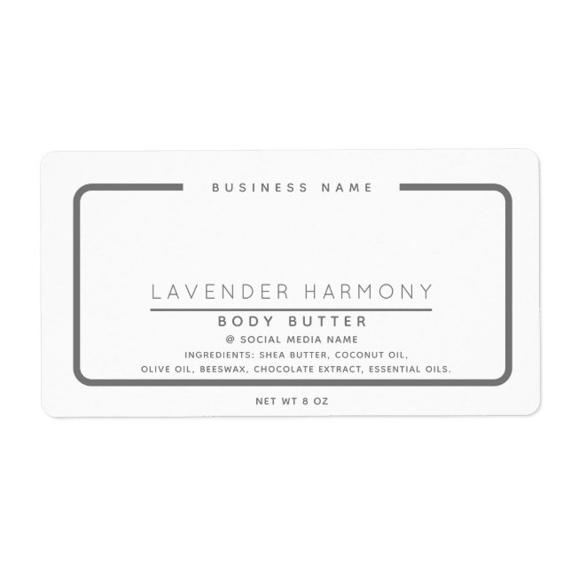 Minimalist elegant simple modern wraparound  (Front)