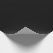 Minimalist Elegant Solid Jet Black Plain