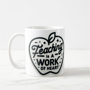 Minimalist Elegant Teacher Quote Coffee Mug