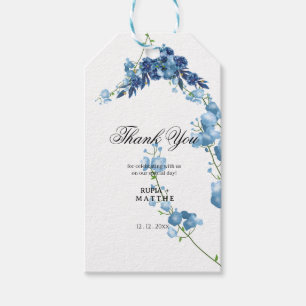 Minimalist Elegant Thank You Favour Gift Tags