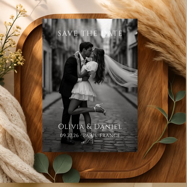 Minimalist Elegant Wedding Save the Date  (Creator Uploaded)