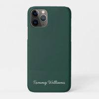 Minimalist Emerald Green Professional Simple