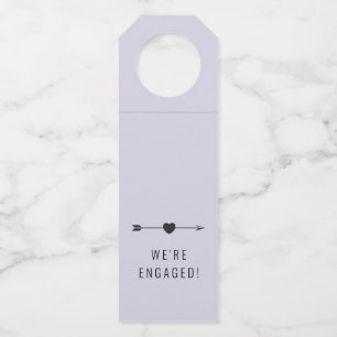Minimalist   Engagement Lilac   Bottle Hanger